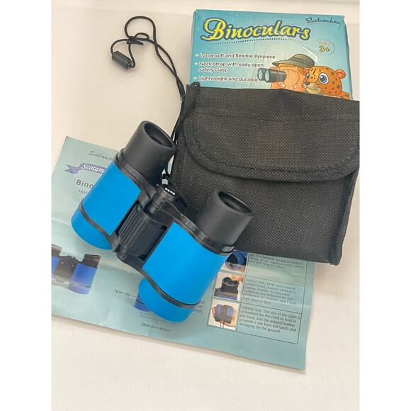 Kid Binoculars Shock Proof Toy Binoculars Set - Picture 1 of 6